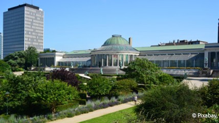 Een wandeling in de Kruidtuin in Brussel
